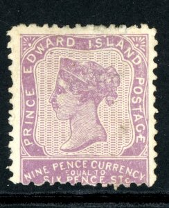 Canada 1862 Prince Edward Island QV PEI 6p Mauve Perf 11½ Scott #8 Mint X79
