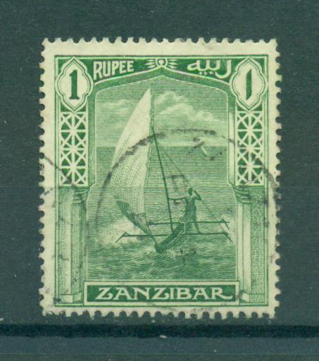 Zanzibar sc# 129 used cat value $21.00