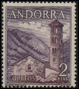 Andorra (Sp) 53 - Mint-H - 2p St. Coloma (1963) (cv $1.10)