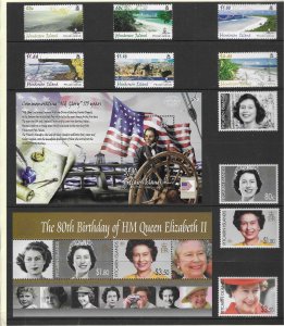 Pitcairn Islands #631-3646a 2006 Annual Collection (MNH) CV$84.50