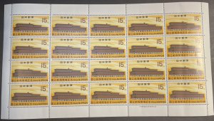 JAPAN # 899-MINT/NEVER HINGED---PANE 20--1966