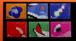 Portugal Sc 2800-5 MNH SET of 2006 - Water, Flowers, Sailboat - HS09