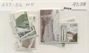 IRELAND #537-56, Mint Never Hinged, Scott $47.30