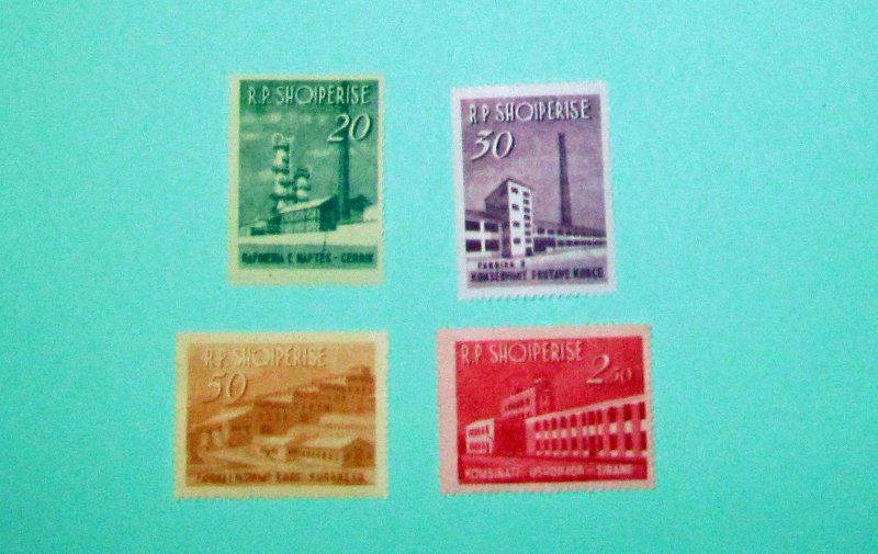 Albania - 697-700, MNH Set. Industrial Development. SCV - $26.10