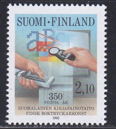 Finland # 902, Printing in Finland 350th Anniversary, NH, 1/2 Cat.