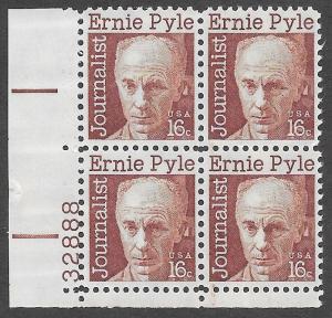 1398 MNH Plate Block