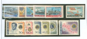 Nicaragua #C398-C409/C410-C415  Single (Complete Set)