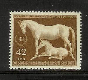 Germany B283 Set MNH Race Horse and Foal (B)