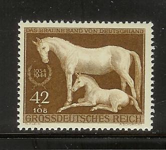 Germany B283 Set MNH Race Horse and Foal (B)