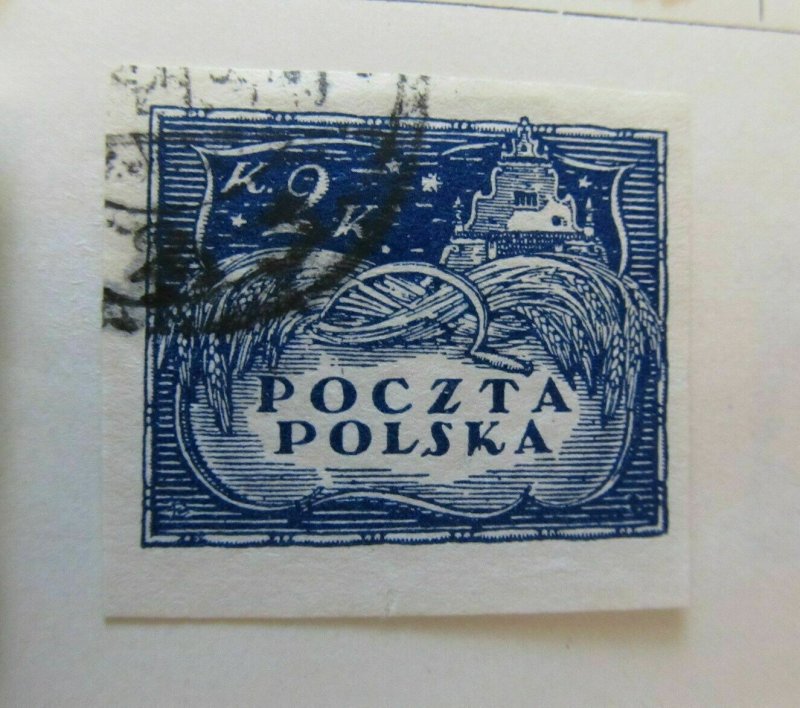 A5P40F64 Polen Poland Posen Issue 1919 2k imperf used 