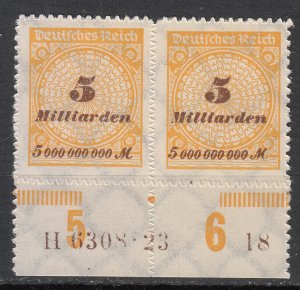 Germany - 1923 5Mrd HAN 6308.23 Mi# 327B - MNH (8007)