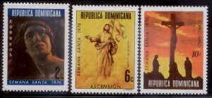 Dominican Republic 1976 SC# 762-3,C238 MNH-OG E90