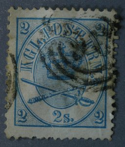 Denmark #11 Used VG Good Color Oxidation Spots on Perfs