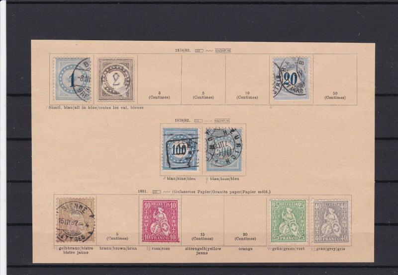 switzerland stamps ref r9717