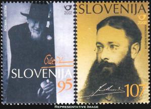 Slovenia Scott 480-481 Mint never hinged.