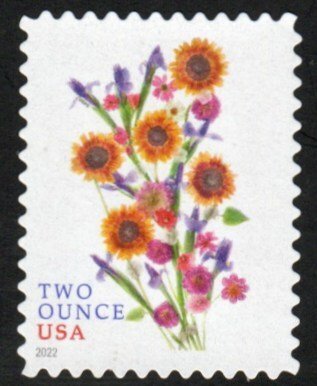 SC# 5682 - (78c) - Sunflower Bouquet - 2 ounce - Used Single Off Paper