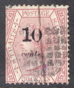 STRAITS SETTLEMENTS SCOTT 25A