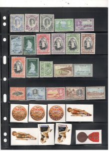 TONGA COLLECTION ON STOCK SHEET MINT/USED