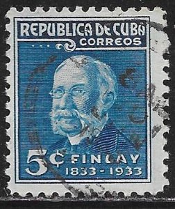 Cuba 320: 5c Dr. Carlos J. Finlay, used, VF