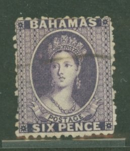 Bahamas #14v Used Single