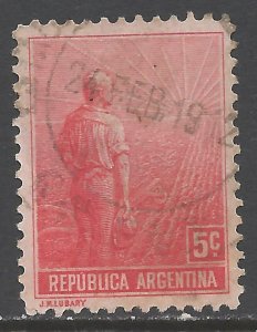 ARGENTINA 177 VFU V460