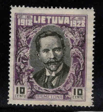 LITHUANIA LIETUVA Scott 227 MH* stamp