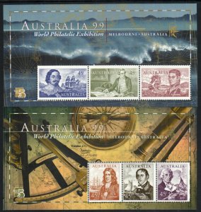 Australia Stamp 1727e-1728e  - Early navigators