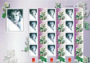 ISRAEL 2015 MAE WEST 1893 - 1980 SHEET MNH 