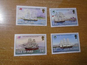 Isle of Man  #  367-70   MNH