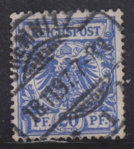 Germany 49 Reichpost 20Pf 1889