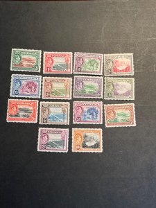 Stamps Dominica Scott #97-110 hinged