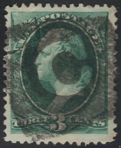 US Scott # 184 3c Washington Fancy Cancel SON C