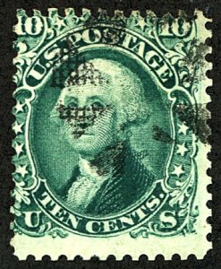 U.S. #89 Used with PSE graded cert FR 10 reperforated
