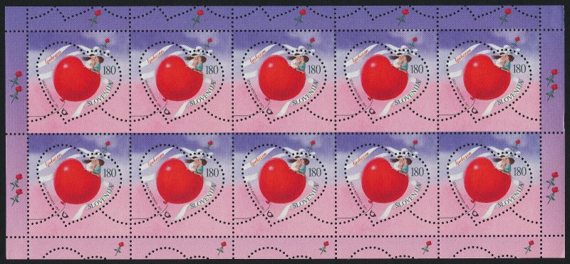 Slovenia 514 Sheet MNH Love, Heart