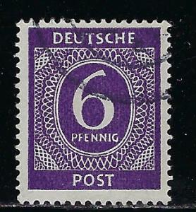 Germany AM Post Scott # 535, used