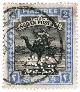 (I.B) Sudan Postal : Government Service 2pi