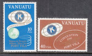 Vanuatu 295a-296a MNH VF