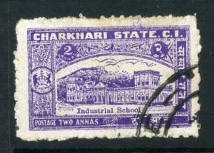 INDIA  CHARKARI  1931 early issue fine used 2a. value