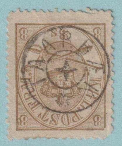 DENMARK STAR CANCEL SON TAARBAEK CV 500 KR. BREAK IN CORNER FRAME 