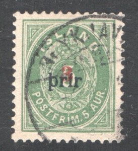 Iceland #31    VF, Used, Certified, CV $575.00  ....   2790022