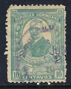 Dominican Republic 253 VFU X840-1