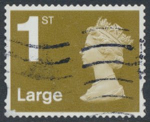 GB   1st Large Machin  SG 2657 Used  SC# MH382  see scans