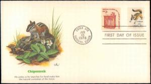 Canada, First Day Cover, Animals, United States