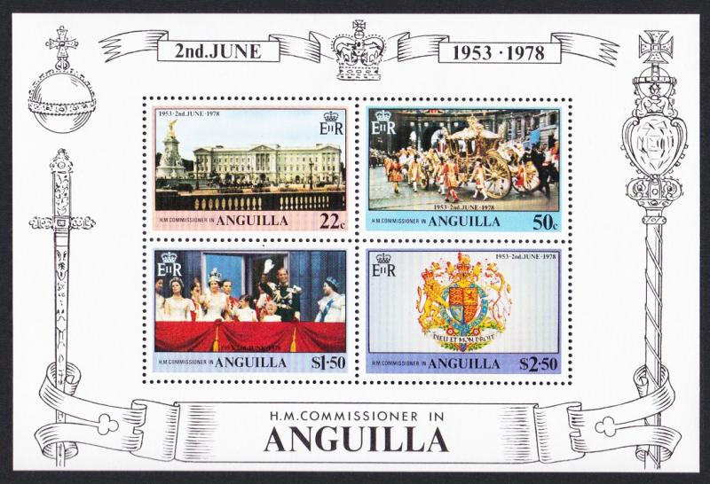 Anguilla 25th Anniversary of Coronation MS SG#MS324 SC#318a