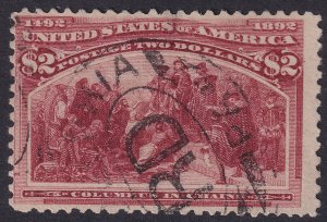 #242 Used, Fine, Thin (CV $525 - ID47320) - Joseph Luft