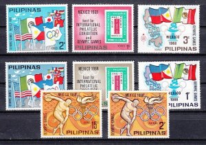 Philippines, 1968 Cinderella issue. Summer Olympics issue. ^