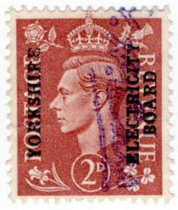 (I.B) George VI Commercial Overprint : Yorkshire Electricity Board