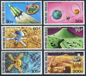 Togo 937-C290, MNH. Michel 1174-11795. Viking mission on Mars, 1976.