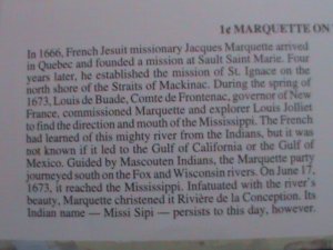 ​UNITED STATES-1998 SC#3209a FDC  MARQUETTE ON THE MISSISSIPPI MINT VERY FINE