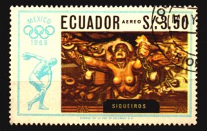 Ecuador Scott # 759E Used Hinged